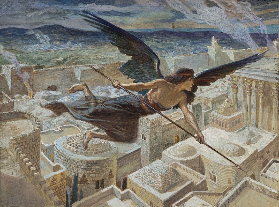 pantomathwar's tweet photo. The Slaying of the Assyrians (c. 1896-1902),
James Tissot https://t.co/5WvHDTcA19