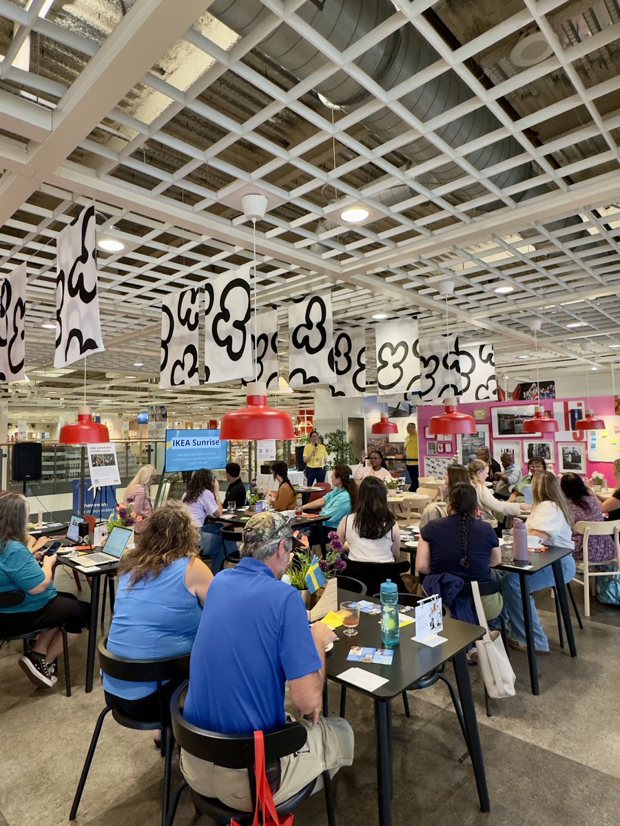 IIandDL's tweet photo. ๐ We launched this year's first South Florida's Broward Area STEM Ecosystem (BASE) meeting @IKEAUSA Sunrise today! Educators, industry leaders, and community partners gathered to strengthen opportunities and help prepare students for the future. #BCPSIIDL #BASESTEM #IKEASunrise https://t.co/gvmGQSvSJW