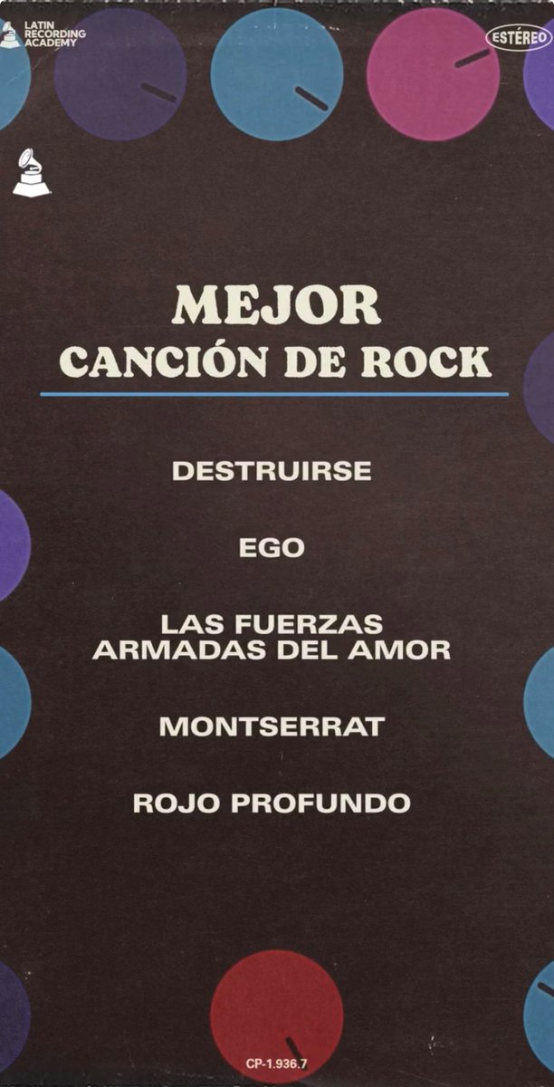 dillom666's tweet photo. Rojo Profundo nominado a Latin Grammys 🖤🤩 https://t.co/ne2IoM4X27