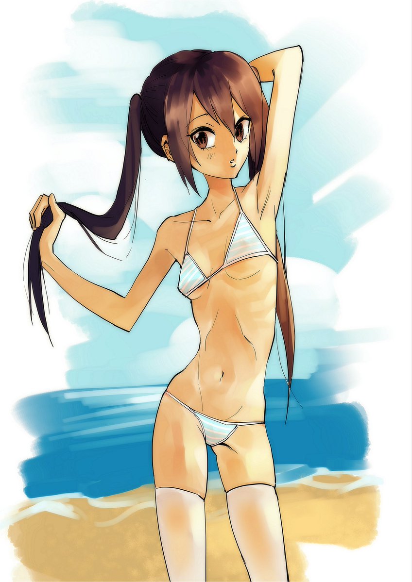 riringneverdie's tweet photo. #k_on #けいおん #あずさ 😸👙 https://t.co/q9k2WmVgjp