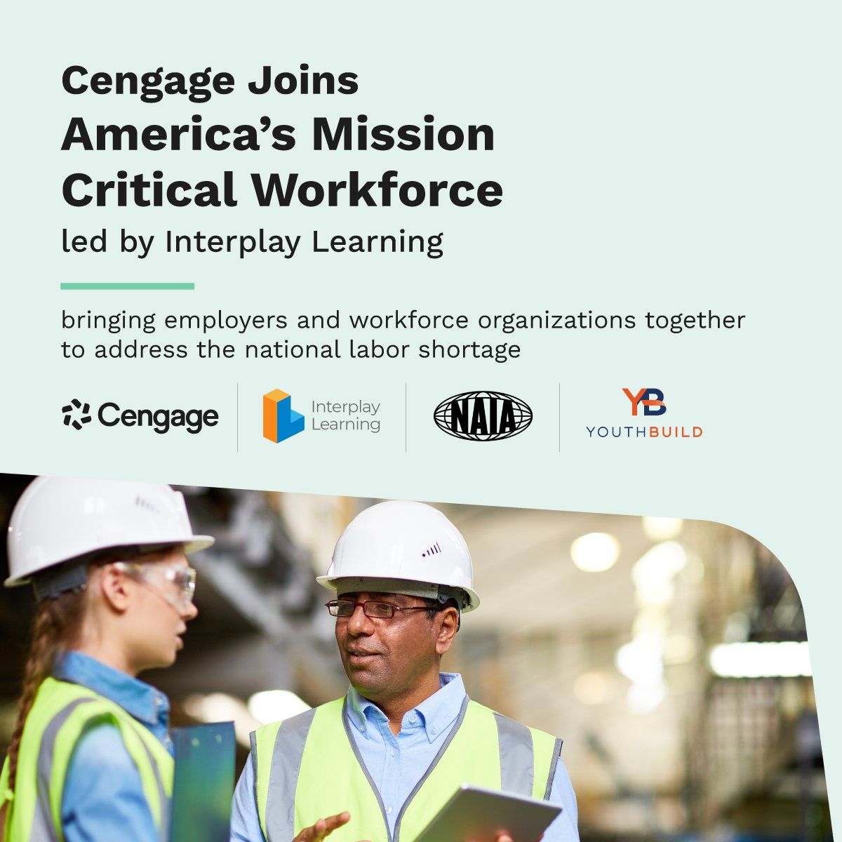 CengageLearning's tweet photo. As demand for #skilledtrades grows, expanding training &amp; connecting employers with talent earlier can help strengthen the workforce. Cengage is helping build those connections and create clearer pathways from education to in-demand #careers. Learn more:
https://t.co/jQH4i48SeJ https://t.co/YElRq1sJ2g
