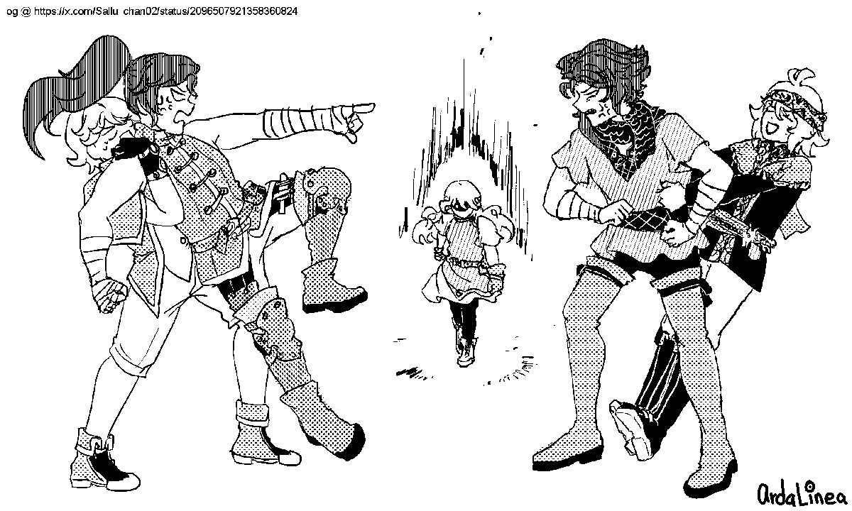 ArdaLinea's tweet photo. OC (@/Sallu_chan02 🙏)
this squad ain't going anywhere anytime soon 💀 https://t.co/EE6xq34EOX