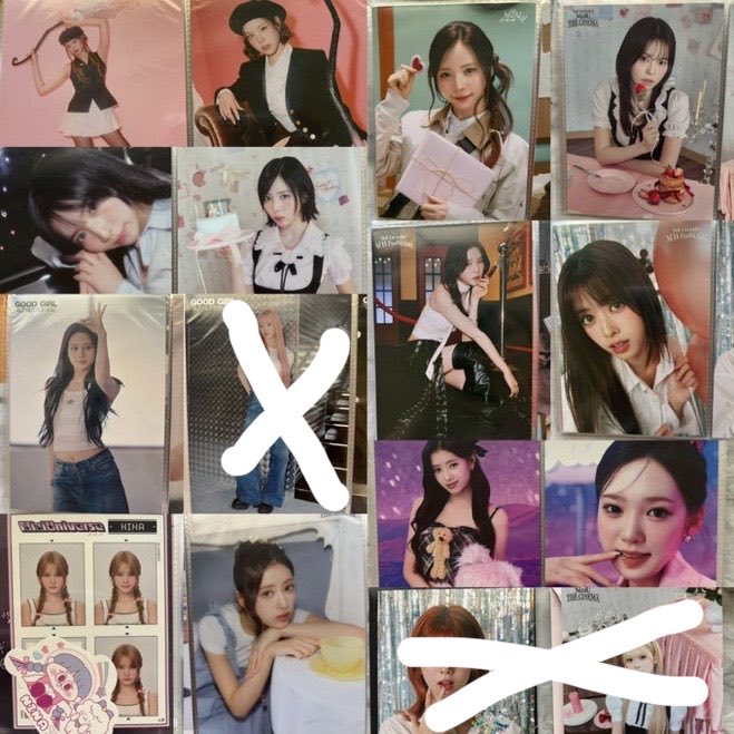 O2wjb6SUI266695's tweet photo. NiziUラントレ交換 買取り(最新版)
求 画像1.2.3枚目〇
譲買取、画像4枚目との交換
※🌈のラントレは激求です！
※まとめての方優先 
※安価でお譲りして頂ける方優先
 #NiziU交換  #NiziU買取  #NiziU_交換 https://t.co/DgpuVIamSl