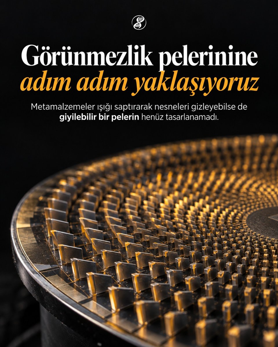 Karanlık bir laboratuvar ortamında, yüzeyine çarpan ışığı saptırarak yönlendiren nano desenli bir metamalzeme prototipi.