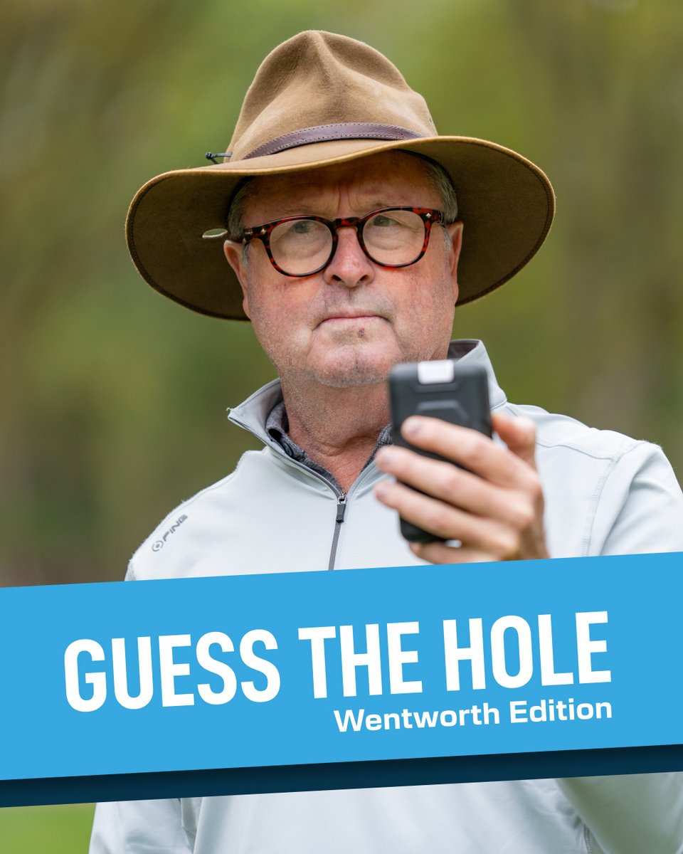 shotscope's tweet photo. It's Wentworth week but what signature hole is Radar playing? Comment down below. https://t.co/lCDYA4HFFr