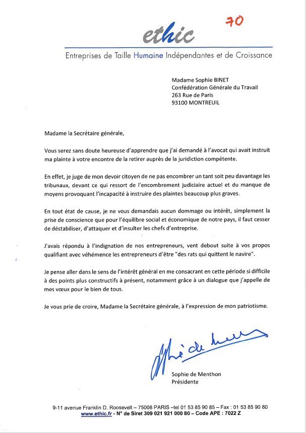 BinetSophie's tweet photo. Visiblement le ridicule ne tue pas…
Grâce au rapport de force, Sophie De Menthon retire sa plainte contre moi. 

Je lui demande de rembourser l’ensemble des frais de justice.

J’appelle désormais Tefal à faire de même et le gouvernement à interdire les procédures baillons. https://t.co/dXMGe3Dmss