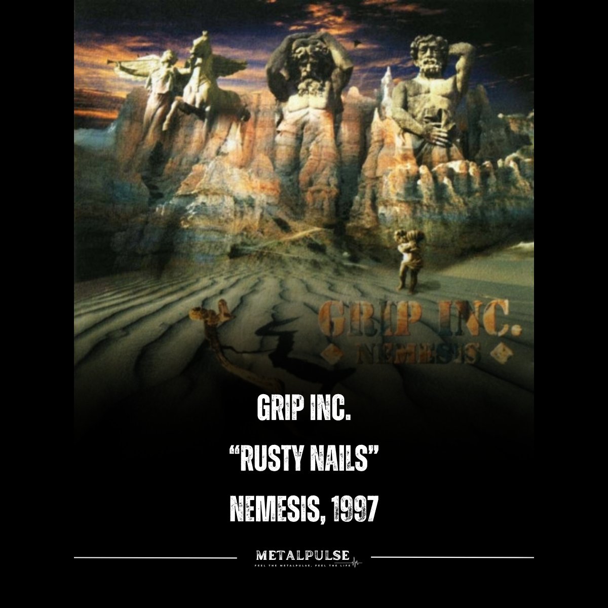 TheMetalPulse's tweet photo. Underrated band alert! Turn up the volume right now! 📢💀
RIP Gus Chambers! 🖤
#metalpulse #gripinc #groovemetal https://t.co/x2gZMxKbEa