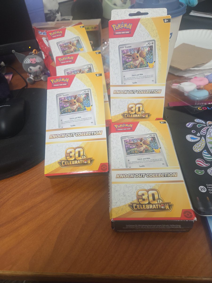 Azkarebear1's tweet photo. So excited I found these at my local Fred Myers 😍 and thanks to my amazing bf @GoldenJess59 #Pokémon30th https://t.co/W9O8sJGZJ0