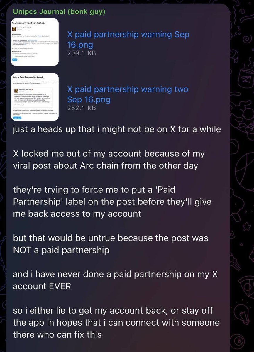 MidCurveMortal's tweet photo. It's time to put a STOP to fomo's undisclosed shills, larp UGC campaigns, and retail liquidity traps.

If they think making some cash farming their followers puts them above the law...

Then they are VERY mistaken.

Cope and seethe @theunipcs, for you are on chain's antichrist. https://t.co/crodW2vWF0