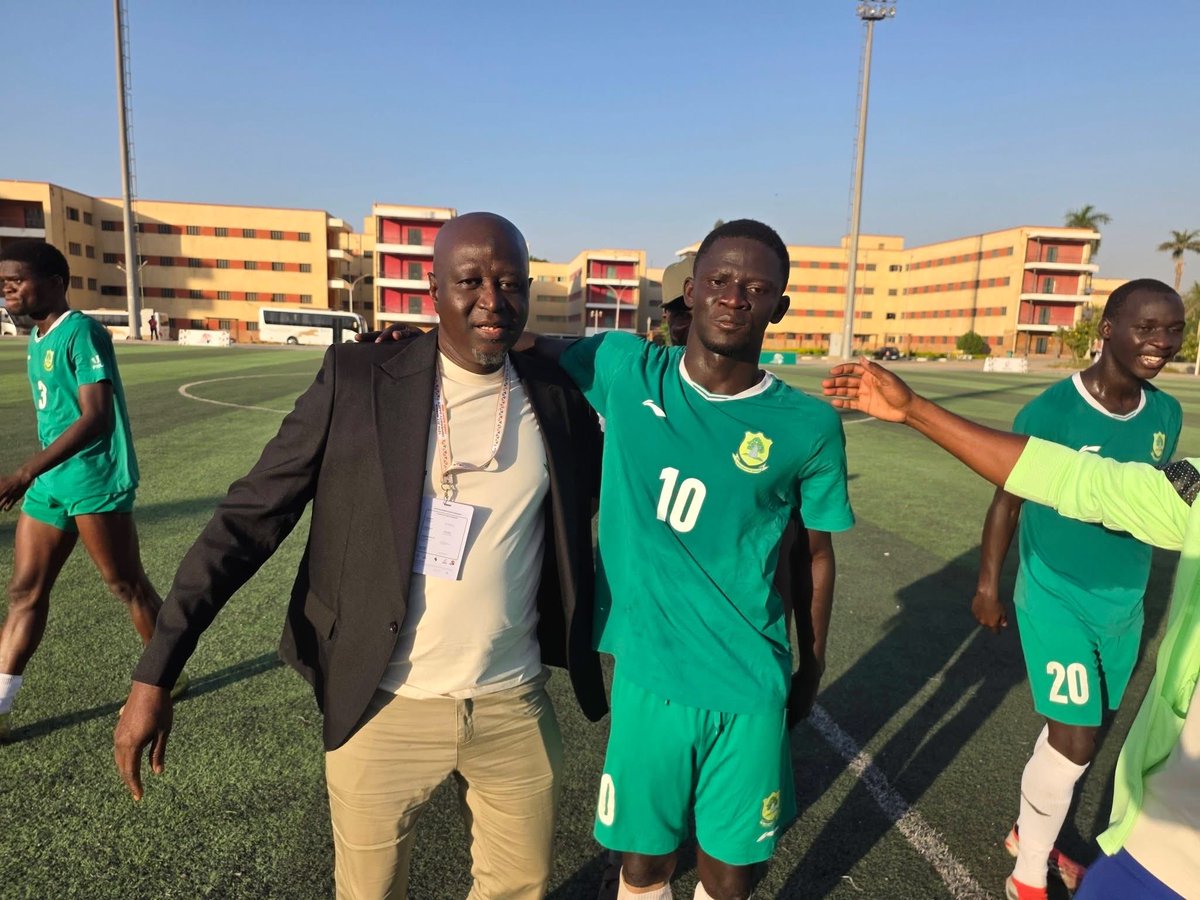 uds_official's tweet photo. 🏆🇬🇭 BACK-TO-BACK CHAMPIONS OF AFRICA! UDS defeat Julius Nyerere University 2–1 to retain the continental title, making history as the first university football team in Africa to achieve this! 💚⚽ #UDS #Developers #FASU https://t.co/24TyeSc3sp