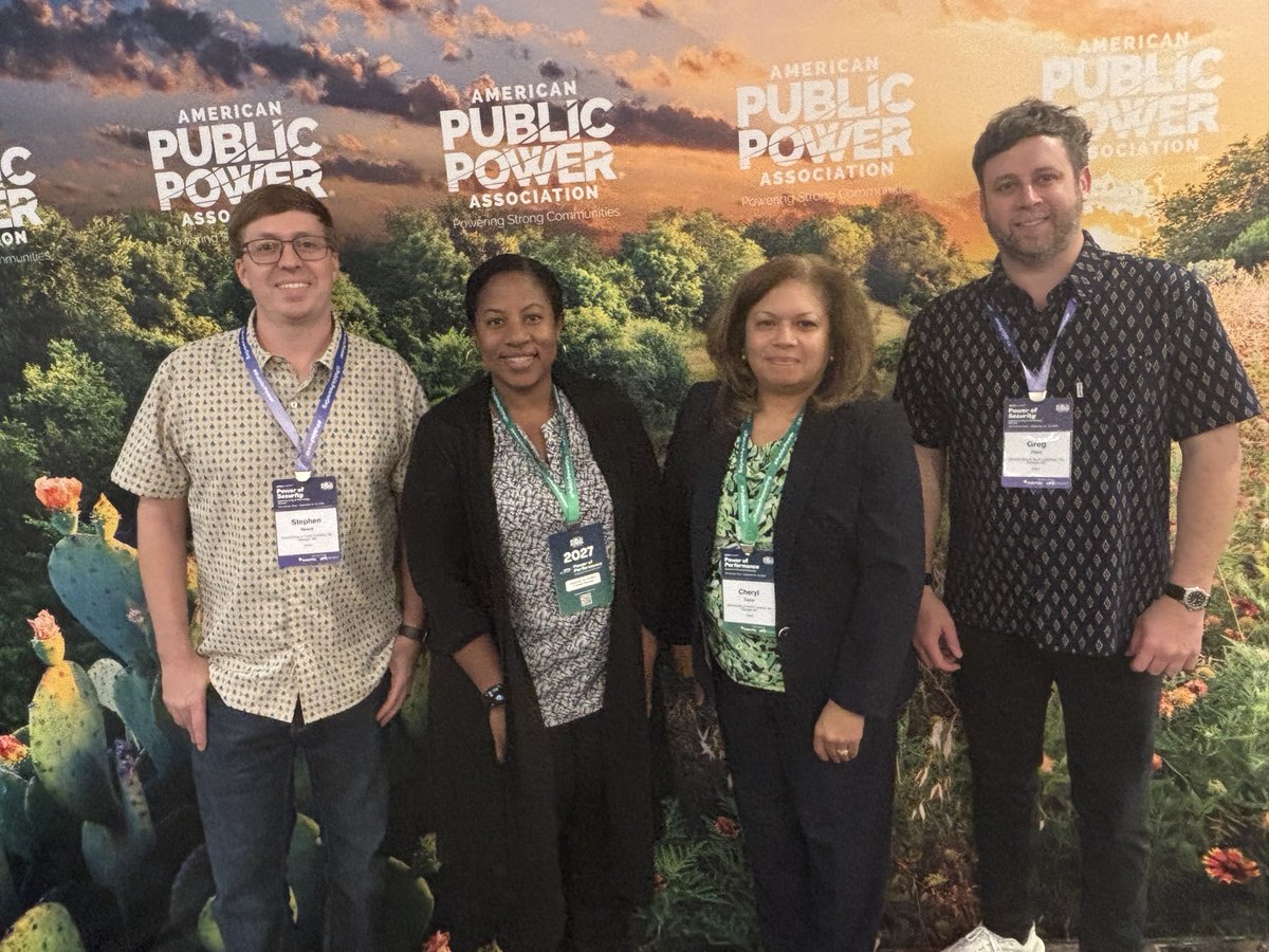 ElectriCitiesNC's tweet photo. This week, ElectriCitiesโ staff attended @PublicPowerOrg's 2026 Business & Financial Conference! โก
Our Chief Strategy Officer Andy Fusco led attendees in a breakout session dedicated to understanding how #PublicPower utilities work.
Thanks for having us, APPA!
#CommunityPowered https://t.co/1TowydBKWy