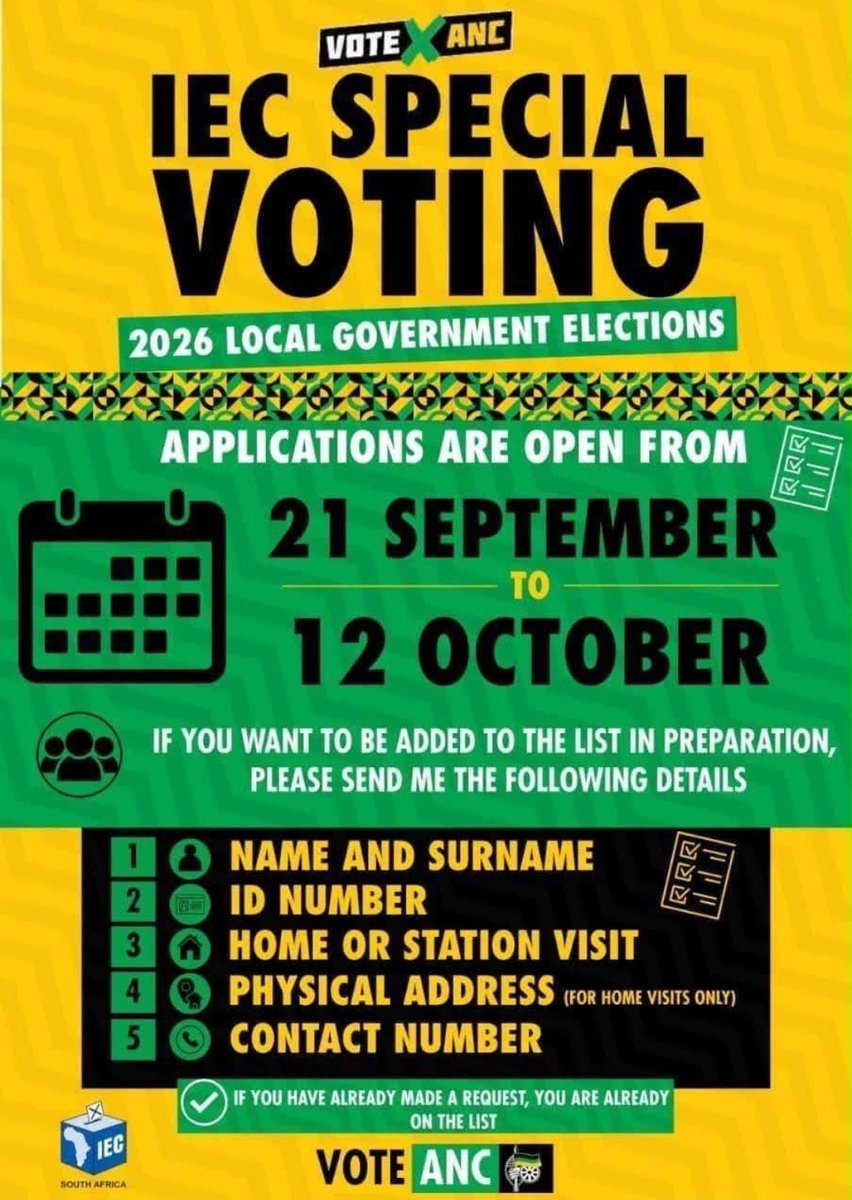 Slavenmasta1's tweet photo. On the Ground 🖤💚💛
#ANC #LocalElection https://t.co/7kzsiIH8Kx