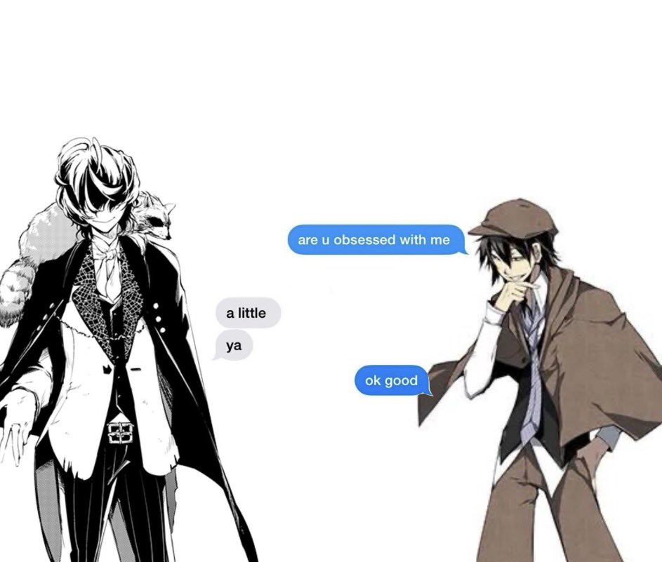 Ranposcactuus's tweet photo. Possessive ranpo x obsessive poe strikes again https://t.co/9BOKiIMfMZ