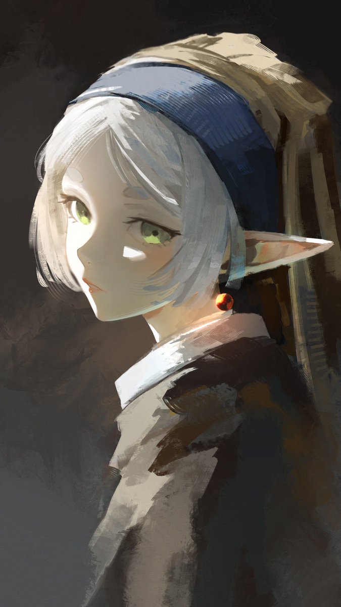 VideoArtGame's tweet photo. Vermeer x Frieren

Artist: @doremyswt https://t.co/Ic0zs0yx2M