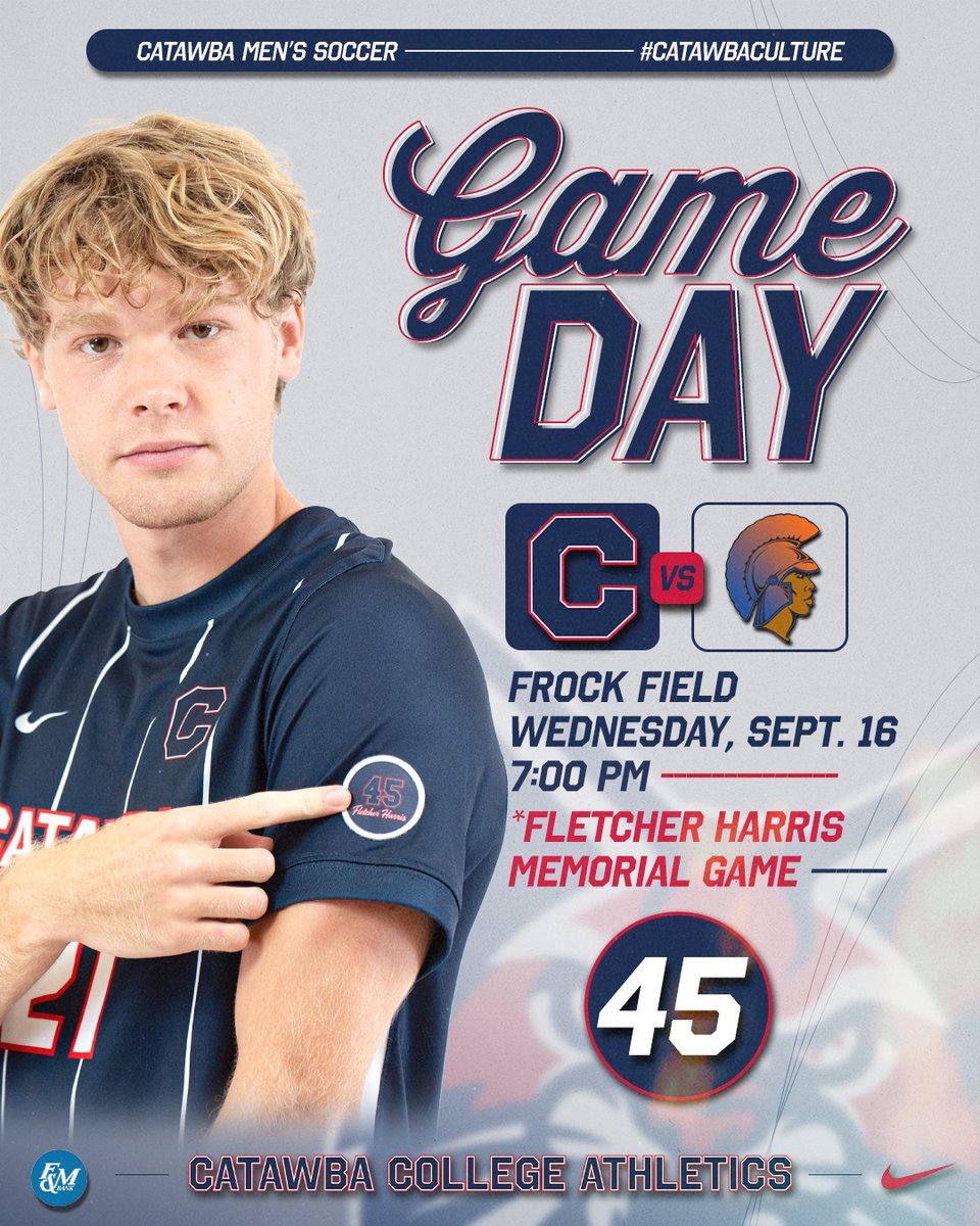 CatawbaIndians's tweet photo. It's about more than soccer. #FH45 💙❤️
🕊️ Fletcher Harris Memorial Game
🆚 Virginia State
📍Salisbury, N.C.
⏰ 7 p.m.
📺/📊 https://t.co/0R19i6gTvr
#CatawbaCulture https://t.co/iTaqSIwCLB