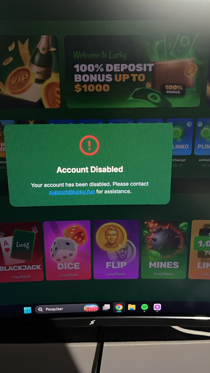mitozinop's tweet photo. @luckyfun Be very careful with them @luckyfun  deposit $100, get $200, and complete the 40x rollover requirement. Then, when you try to withdraw, the withdrawal gets cancelled and they ask for Level 4 KYC. You submit everything correctly, and after that, they block you @alexchenn https://t.co/g71y3voYN3