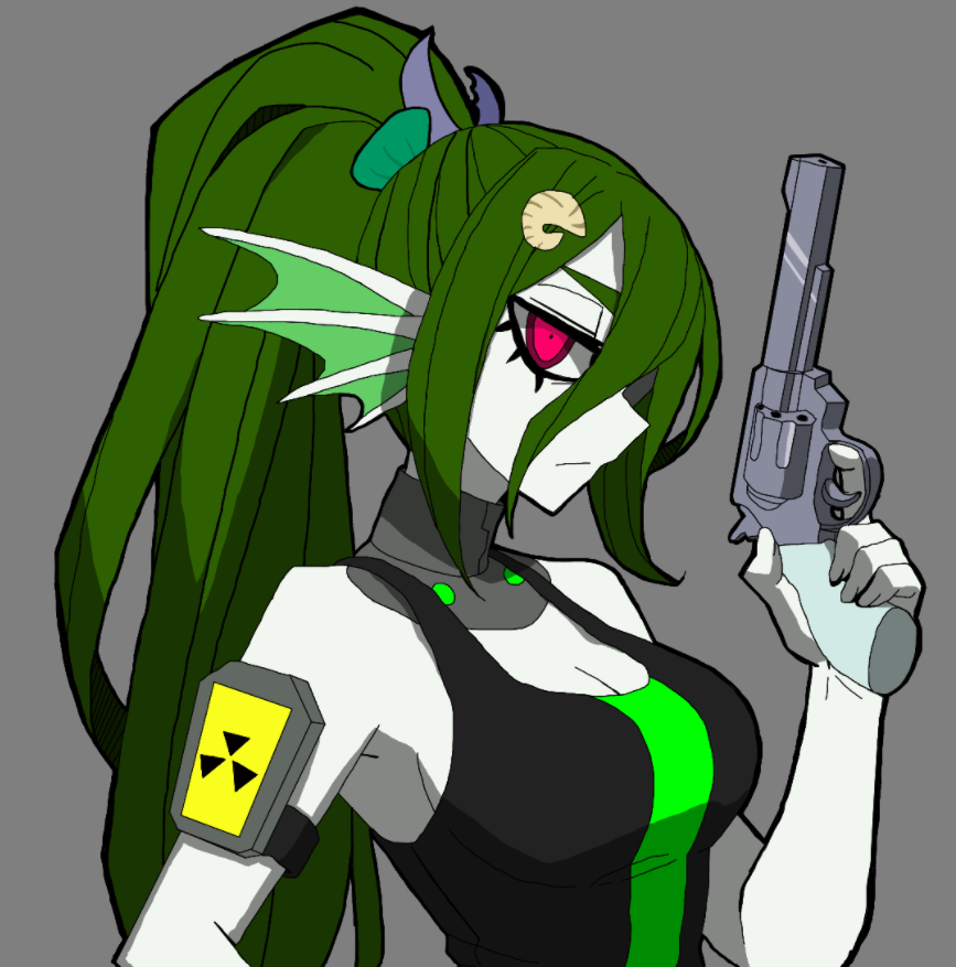 BubbleyBerd's tweet photo. Fanart for @mermutany 
For a day when there are no bosses to fight. https://t.co/MAk7xwfSKz