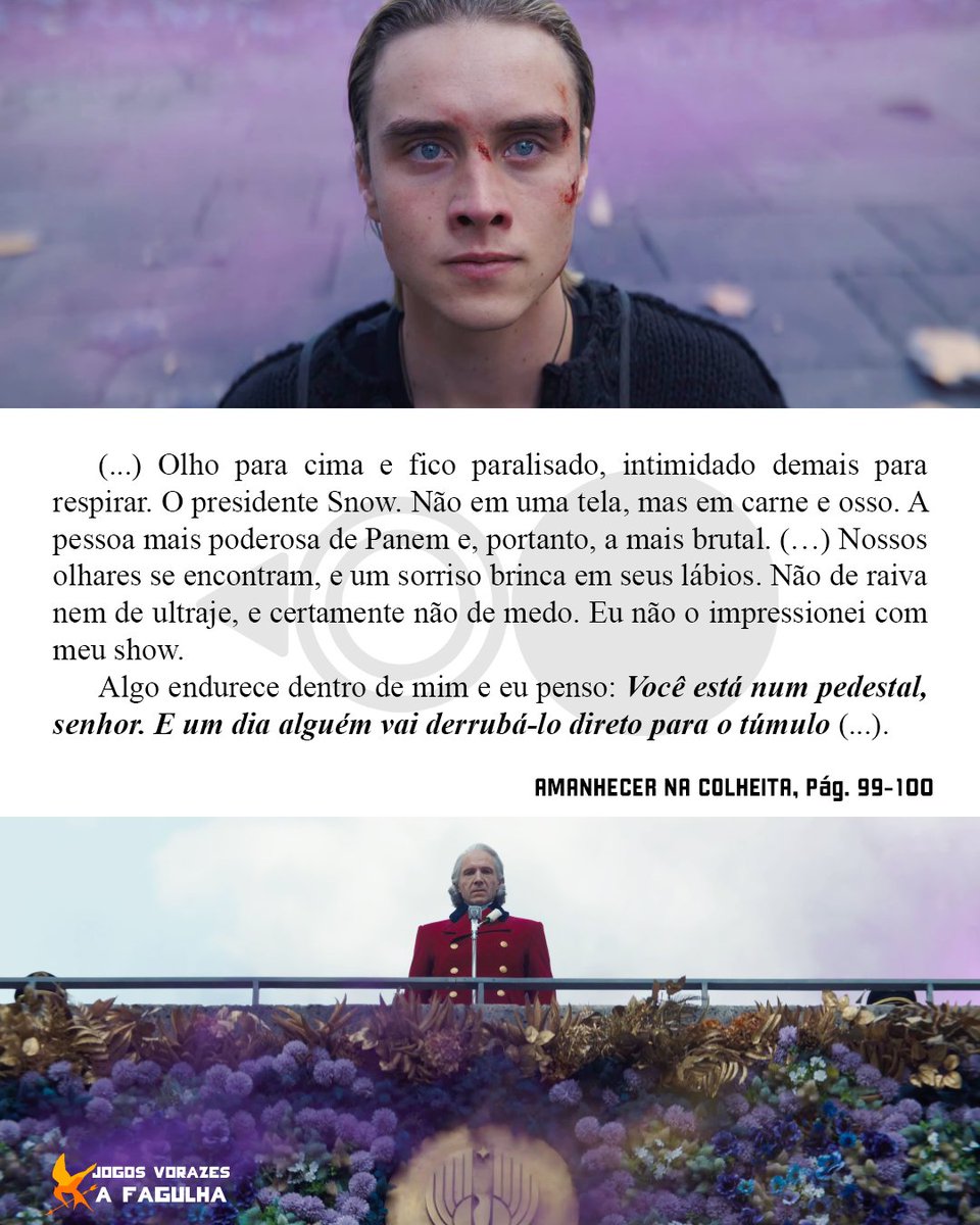 jogosvorazesaf's tweet photo. Jogos Vorazes - Amanhecer na Colheita
19 de novembro nos cinemas https://t.co/16HRSeOCGq