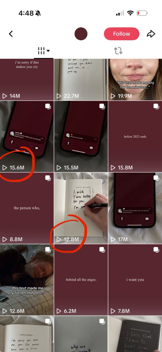 _mattwelter's tweet photo. 155M+ views and 104.6M likes

"The Anger Book" amazon journal pushing slideshows in the mental health niche

their formula:
1. emotional quote overlay as hook
2. product named on slide 2
3. journal interior page previews
4. caption links to amazon https://t.co/hGHeK6HYWU
