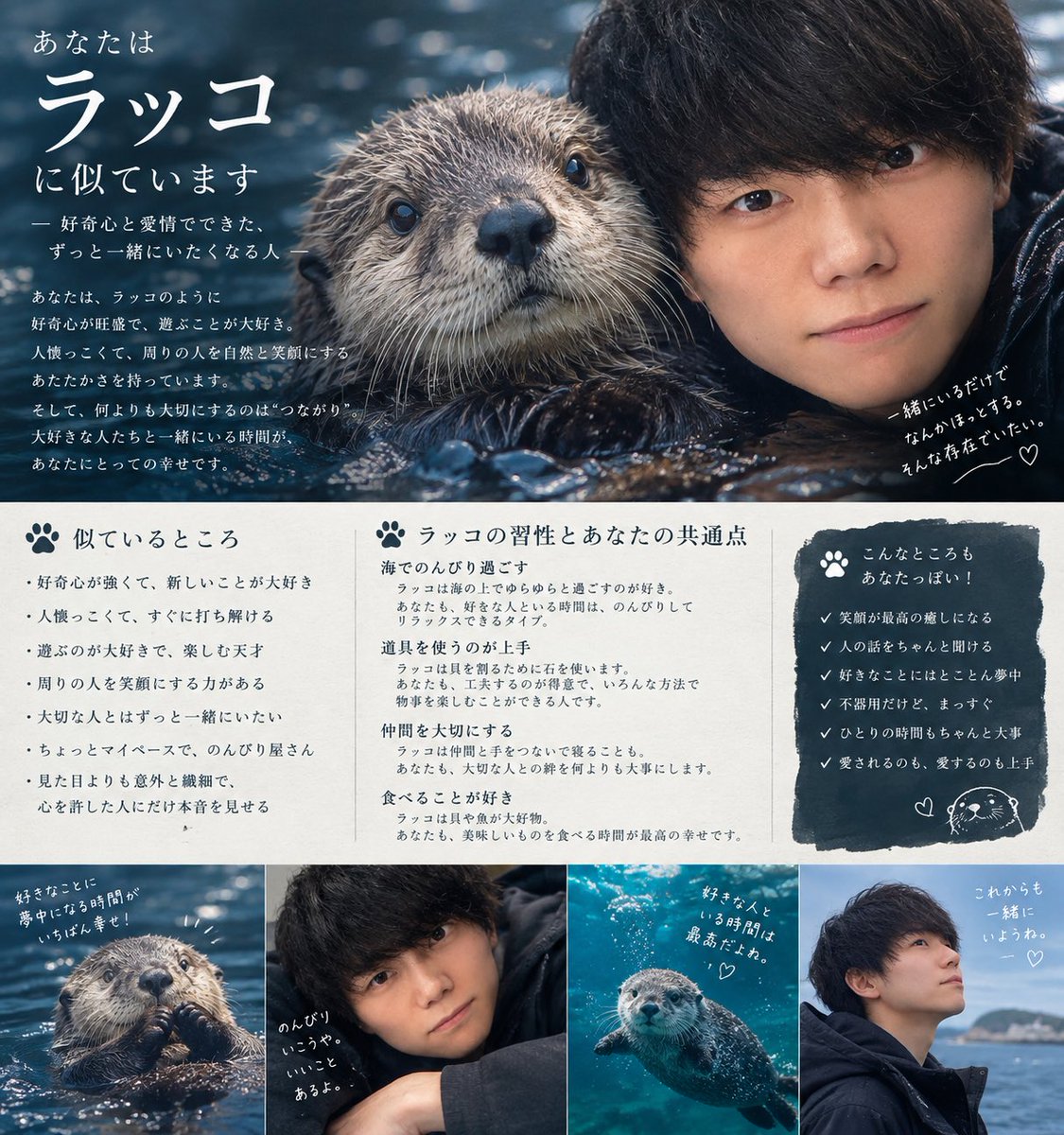 limty0323's tweet photo. 動物のやつやると程よく違う誰かになって、自分の上位互換すぎてこれにしてくださいって整形外科のドア開きそう。 https://t.co/gl1x1F85Rk