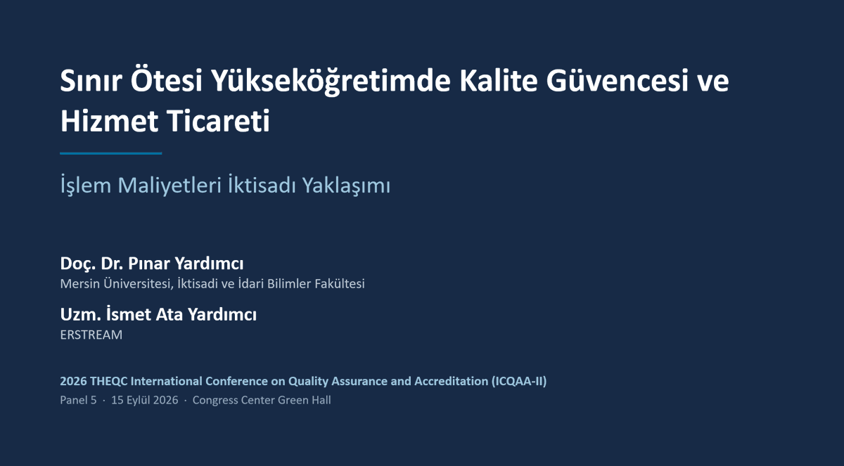 pyardimci2019's tweet photo. Yükseköğretim Kalite Kurulu (YÖKAK) tarafından “Kalite Güvence Sistemleri ve Dijital Dönüşüm Sürecinde Yapay Zekâ” temasıyla İstanbul’da düzenlenen kongre'de, canım oğlum İsmet Ata Yardımcı ile birlikte hazırladığımız "Sınır Ötesi Yükseköğretimde Kalite Güvencesi ve Hizmet Ticareti: İşlem Maliyetleri İktisadı Yaklaşımı" adlı bildiriyi sunduk. 🎉