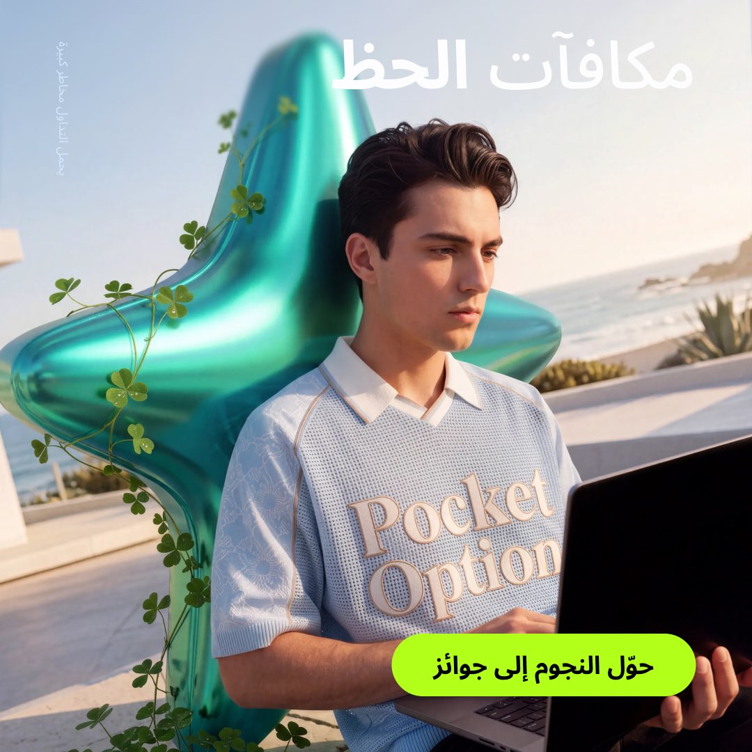 pocketoptionar's tweet photo. مهّد طريقك من النجوم إلى المكافآت ✨

لاحظت ظهور نجوم في حسابك أثناء التداول؟ الآن يمكنك استخدامها للدخول في سحوبات الجوائز على المنصة.

هل تريد معرفة كيف يعمل هذا؟

تداول وشارك في أنشطة المنصة، احصل على نجوم، استبدلها بتذاكر، وانضم إلى السحوبات للفوز بمكافآت قيّمة. تُضاف فعاليات مكافآت جديدة بانتظام، لذا هناك دائمًا شيء جديد لاكتشافه.

تريد فرصًا أكبر للفوز؟ 

احصل على المزيد من التذاكر. نشاطك أيضًا مهم: كلما زاد تداولك وارتفعت نقاط خبرتك (XP)، تحسّن مستوى حظك – وزادت فرصك في السحب.

توجّه إلى المنصة، استكشف مكافآت الحظ، وأخبرنا في التعليقات كم عدد التذاكر التي حصلت عليها اليوم 🎟