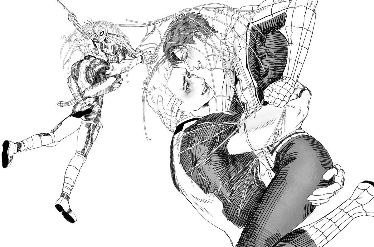 Naip_Sempai's tweet photo. #spideypool https://t.co/bUEM1W1T12
