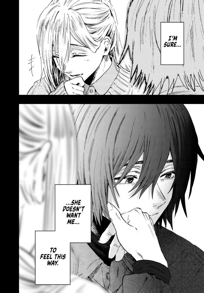 AJ_psykos2's tweet photo. Yeah it’s Subaru who will confess this chapter doubled down on Saku not being the one https://t.co/6asUZtH8Nd