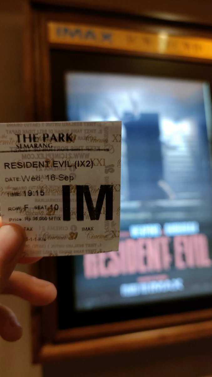 aicegrey's tweet photo. udah nonton resident evil.. horor survival yg seru banget, greget! berasa masuk ke dalam film🥹 dag dig dug woy sama adegan kejar2an monster &amp; jumpscarenya wadidaw. rada kocak juga cuy😭👍🏻 yaa filmnya khas game resident evil lah pokoknyaaa🔥

the real villain sesungguhnya..🔒👀 https://t.co/zLL9d0rdyj