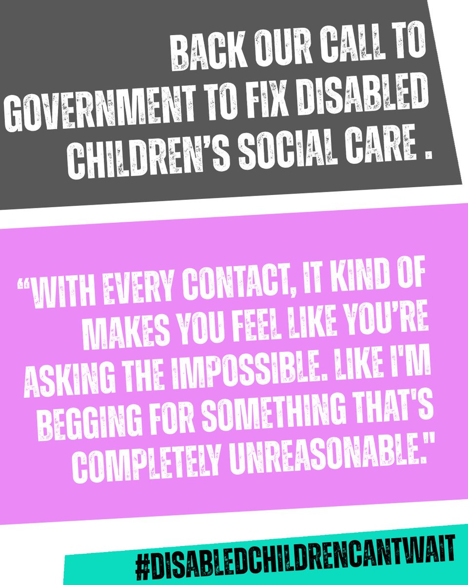 IncludeMeTOO's tweet photo. Include Me TOO joined 50+ organisations calling on the Prime Minister to act on disabled children’s social care.
The recommendations are on the table. Now Government must act.

We’ve signed the open letter. Have you? 👉
https://t.co/t54jGAtwP0

#DisabledChildrenCantWait https://t.co/LAoUNafIRk