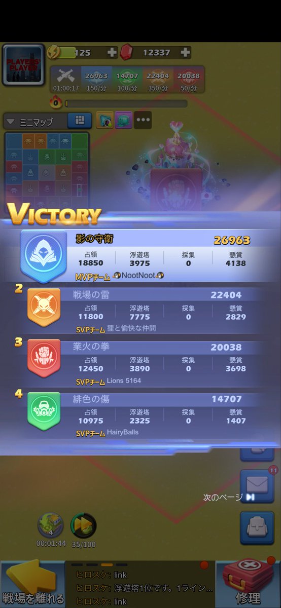chill_836_'s tweet photo. 青チームのバランスがとても素晴らしかった😶‍🌫️
結果橙色チームは2位に😎
みんなありがとうございました🫠 https://t.co/OH4EkniFo8