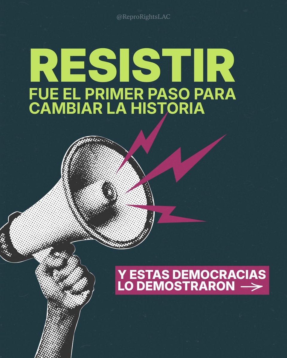 ReproRightsLAC's tweet photo. El voto, el matrimonio igualitario, el aborto legal: ninguno de estos derechos ha sido un regalo. Los hemos conquistado y defendido.
 
Cuando el panorama no sea tan claro, mira estas imágenes y recuerda que los cambios son posibles porque ✨LOS HEMOS HECHO POSIBLES✨. https://t.co/WD2C3zhQTU
