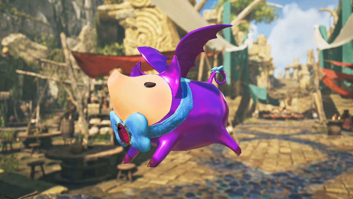 MHKogath's tweet photo. If you did spend money to buy Character Edit Vouchers or Palico Edit Vouchers, you will receive these two pendants as a thank you.

– Pendant: Heavenly Hog
– Pendant: Beelzeboar https://t.co/G8rhyElRVm