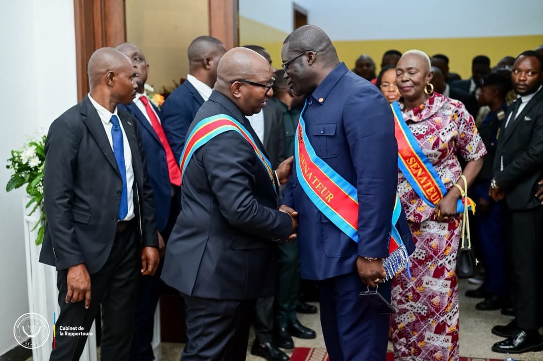 OEyenga81664's tweet photo. #RDC Ce 15 sept., l’hon. Sén. #Willy_BUSSA_MOSOBU a participé à la rentrée parlementaire de la Haute Chambre, Une nouvelle session débute, réflexion, engagement et responsabilité pour servir la Nation avec dignité, constance et détermination. #RentréeParlementaire #RDC #WMB https://t.co/iGWLLv9pTz