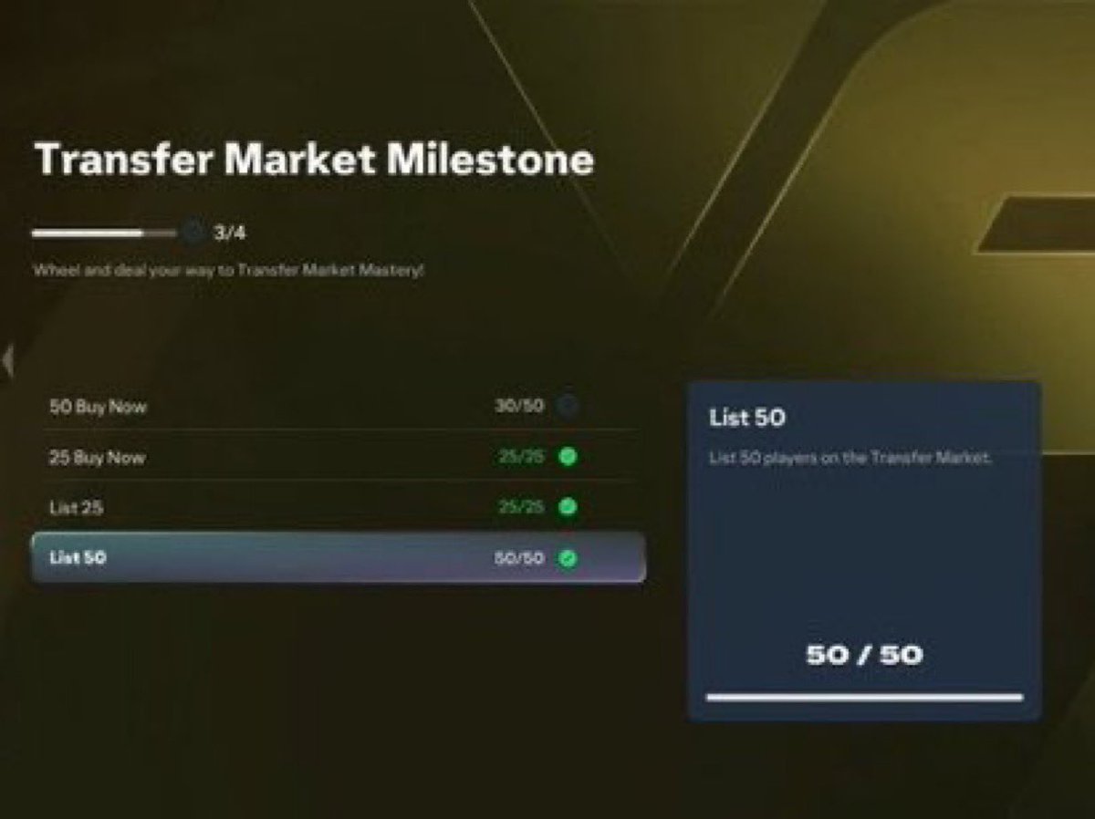 eafc_shop_'s tweet photo. 🚨 How to get FREE 15K EASY coins #FC27 

• ✅ Buy 50 cards 
• ✅ Sell 50 cards 

Use in demand bronze cards 🤝 https://t.co/mYGlEPmYuQ