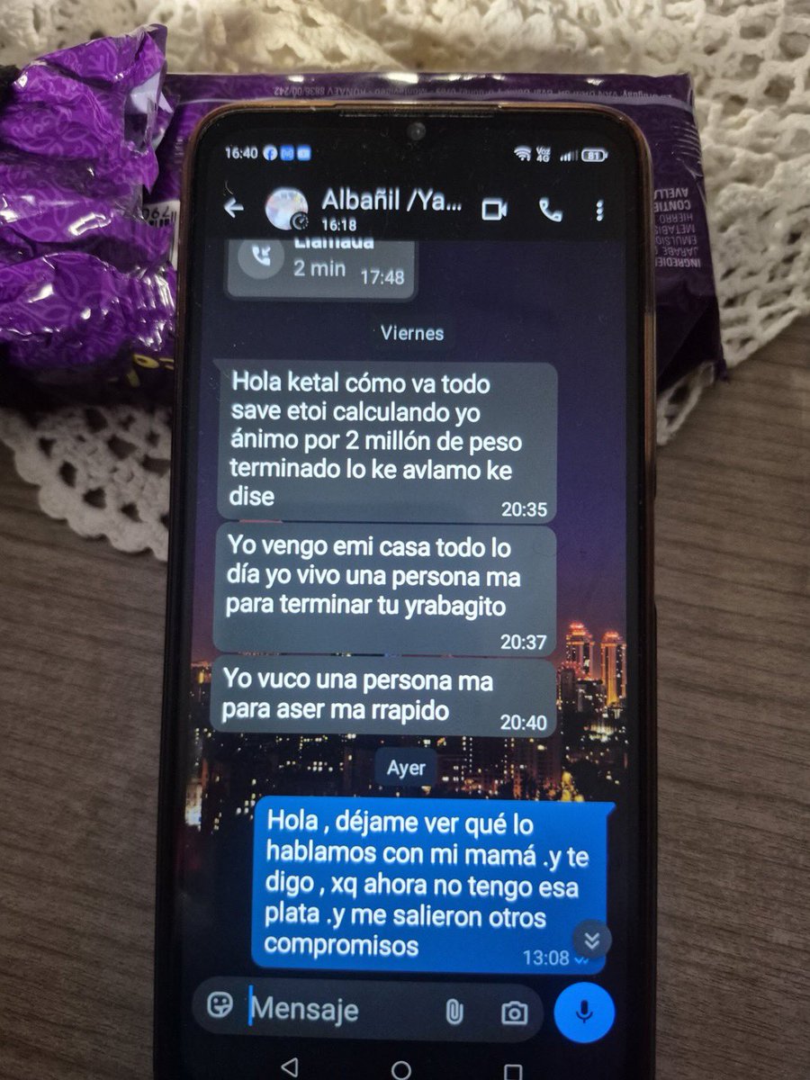 porqueTTarg's tweet photo. "Albañil"

Por quienes dicen que cuanto peor escriba el albañil por WhatsApp, mejor queda el trabajo. https://t.co/1alfZ3L31p