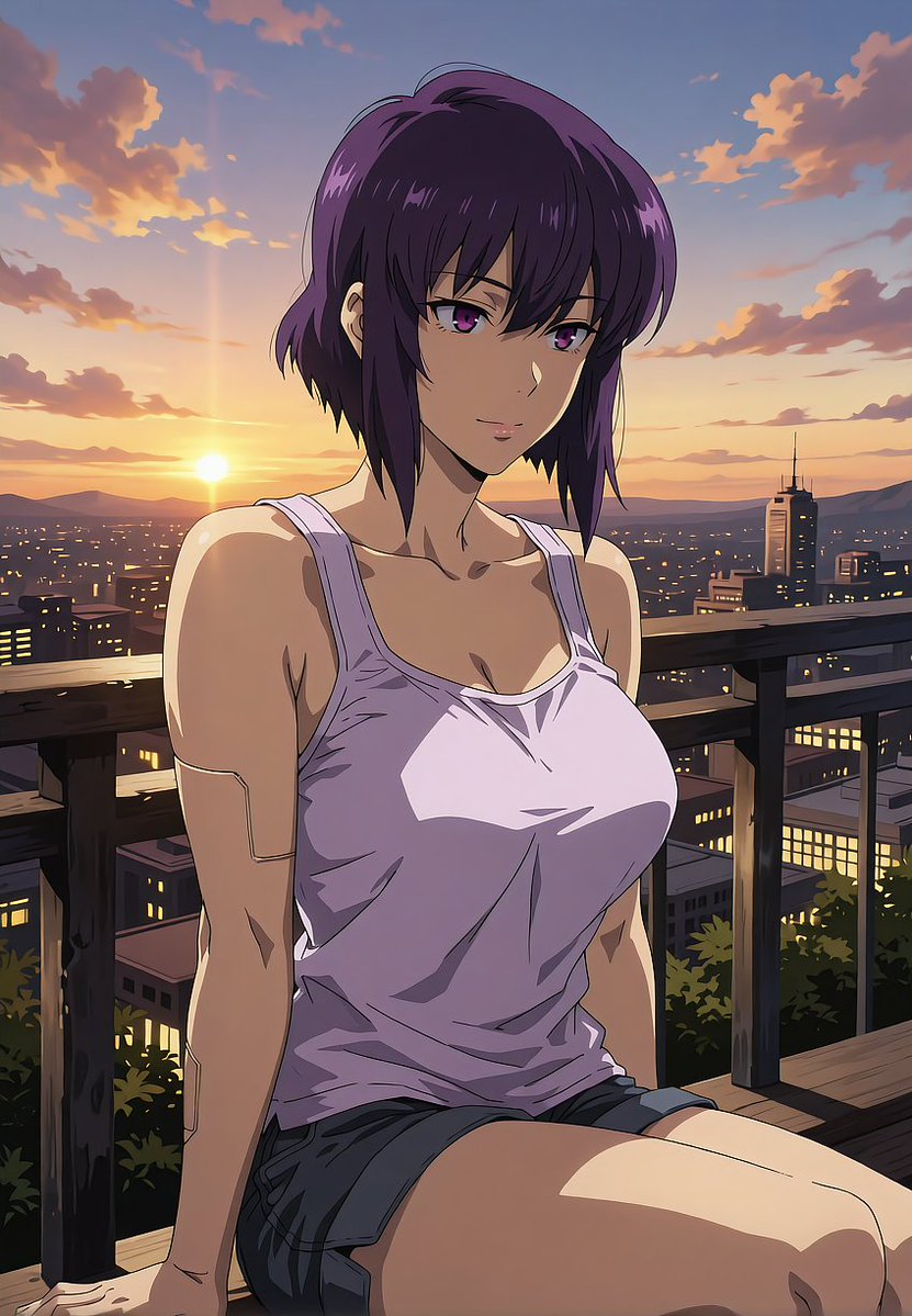 TheStoryManAI's tweet photo. #AIイラスト #MotokoKusanagi #GhostintheshellStandAloneComplex #waifu the more well know version of the major https://t.co/oKs5uefGiK