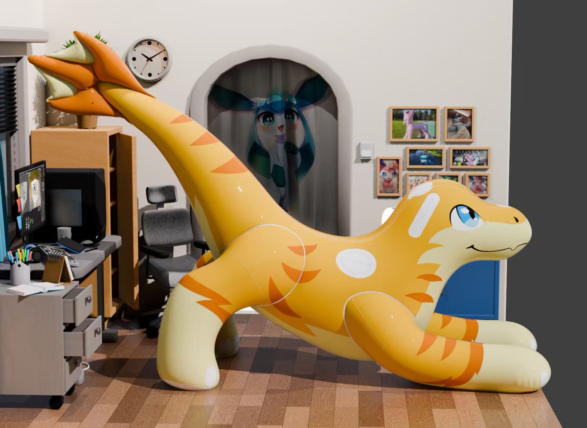 MythAnimalCreat's tweet photo. Additionally, I have some great news regarding the new batch of Cheese Dragons! We have humbly taken your past feedback to heart and made a major structural improvement: we completely redesigned how the legs connect to the main body. This new connection method makes the joints https://t.co/2guBGkcKGf