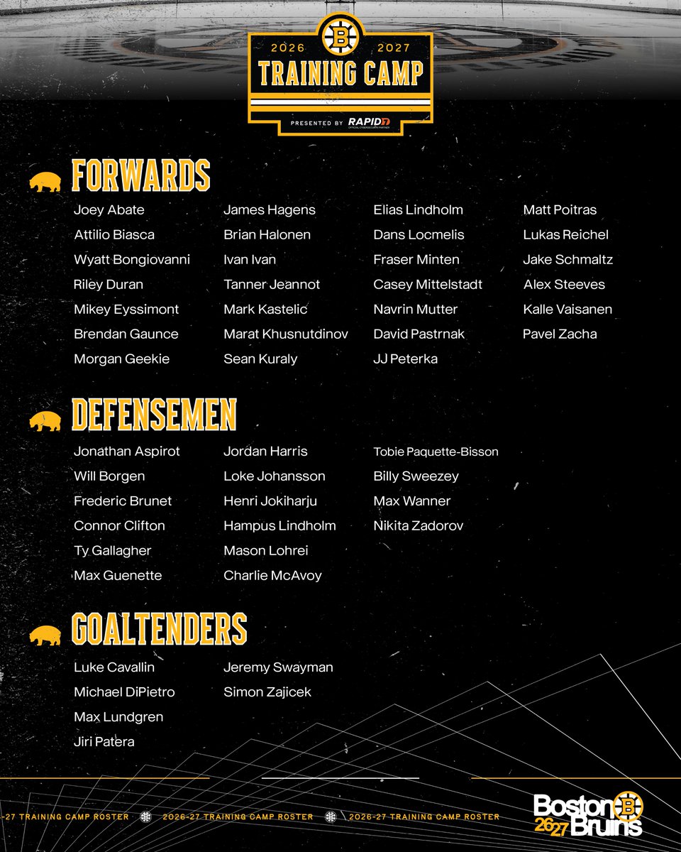 NHLBruins's tweet photo. On the 🧊 tomorrow

Full schedule ➡️ https://t.co/KSqAMi1iLF https://t.co/c7tbChDS2e