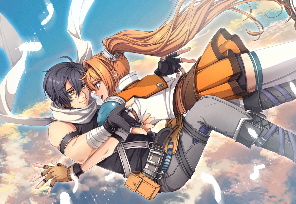 YuzuKiyochii's tweet photo. Happy Trails in the Sky SC Remake release day!!! 🎉✨
Here's my contribution to commemorate this joyous day! SC is my absolute fave entry of the series so this means a lot to me &amp; I can't wait for everyone to enjoy playing it!!! 💕💕💕 https://t.co/mBGAwt2GIc