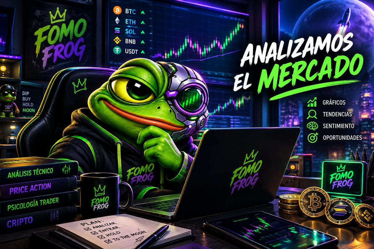FMFGcoin's tweet photo. 🐸📉 Crypto Update: BTC feels the pressure, the market gets nervous… and FOMO FROG is watching the charts. 👀📊
No promises. No hype.
Just memes &amp; crypto chaos. 🐸🔥
#FOMOFROG #FMFG #Crypto #Bitcoin #MemeCoin https://t.co/M6sV0kyj9o