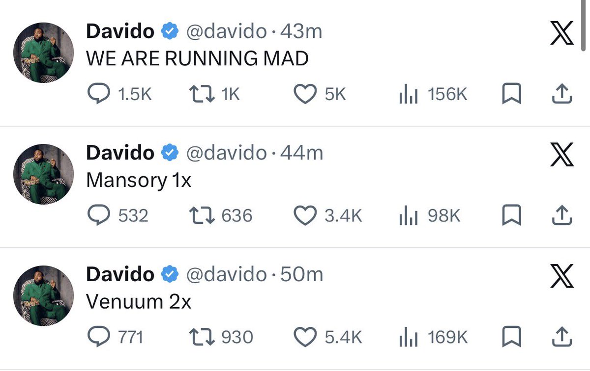 TheDamiForeign's tweet photo. Omo! Davido just bought a brand new customized VENUUM Black Builds, a Ferrari Roma and a ferrari purosangue worth $5M combined💰🤯 https://t.co/GMANOHLiEd