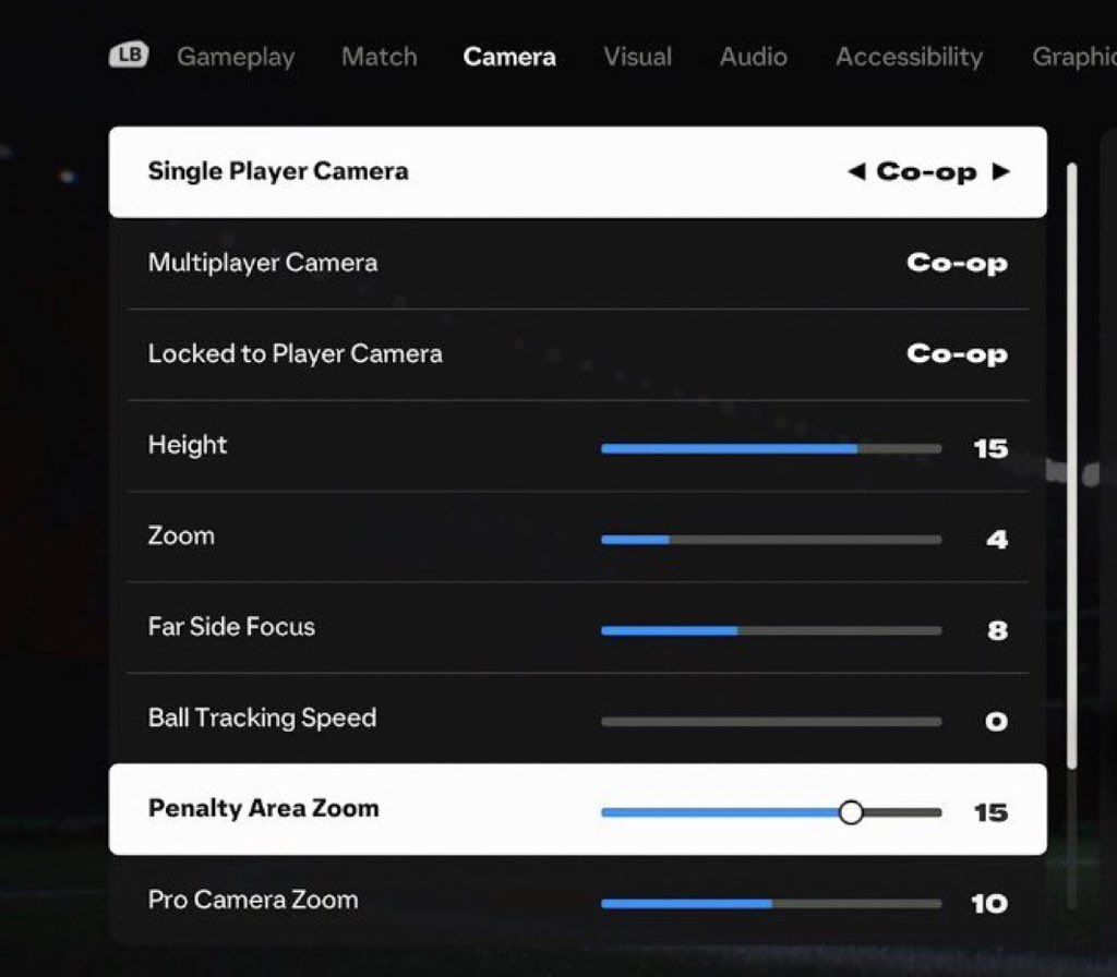 eafc_shop_'s tweet photo. 🚨 THE BEST camera settings for FC27! 🎮

#EAFC27 https://t.co/GvxFpAoaI8