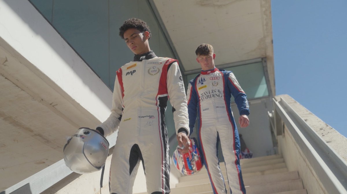 Formula2's tweet photo. NEW EPISODE JUST DROPPED!!! 🤩

Chasing The Dream takes you behind the scenes of the first-ever weekend in Madrid 🇪🇸🎬

Watch now ➡️ https://t.co/b7H2uOYgDf

#F2 #SpanishGP https://t.co/EjwYXDtP6x