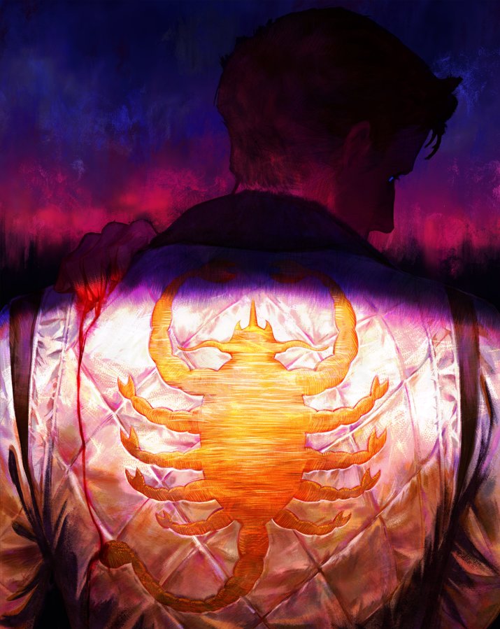 sgkg108's tweet photo. Wooo, today marks the 15th anniversary of Drive! The Driver is truly one of those unforgettable movie characters. What better way to celebrate than sharing some of my Drive fanart? I really wish I could see it in theaters someday! https://t.co/L2vm9TyviL