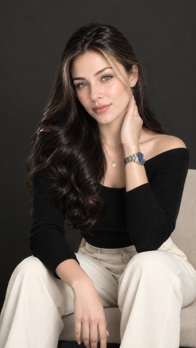Armchair Studio Portrait