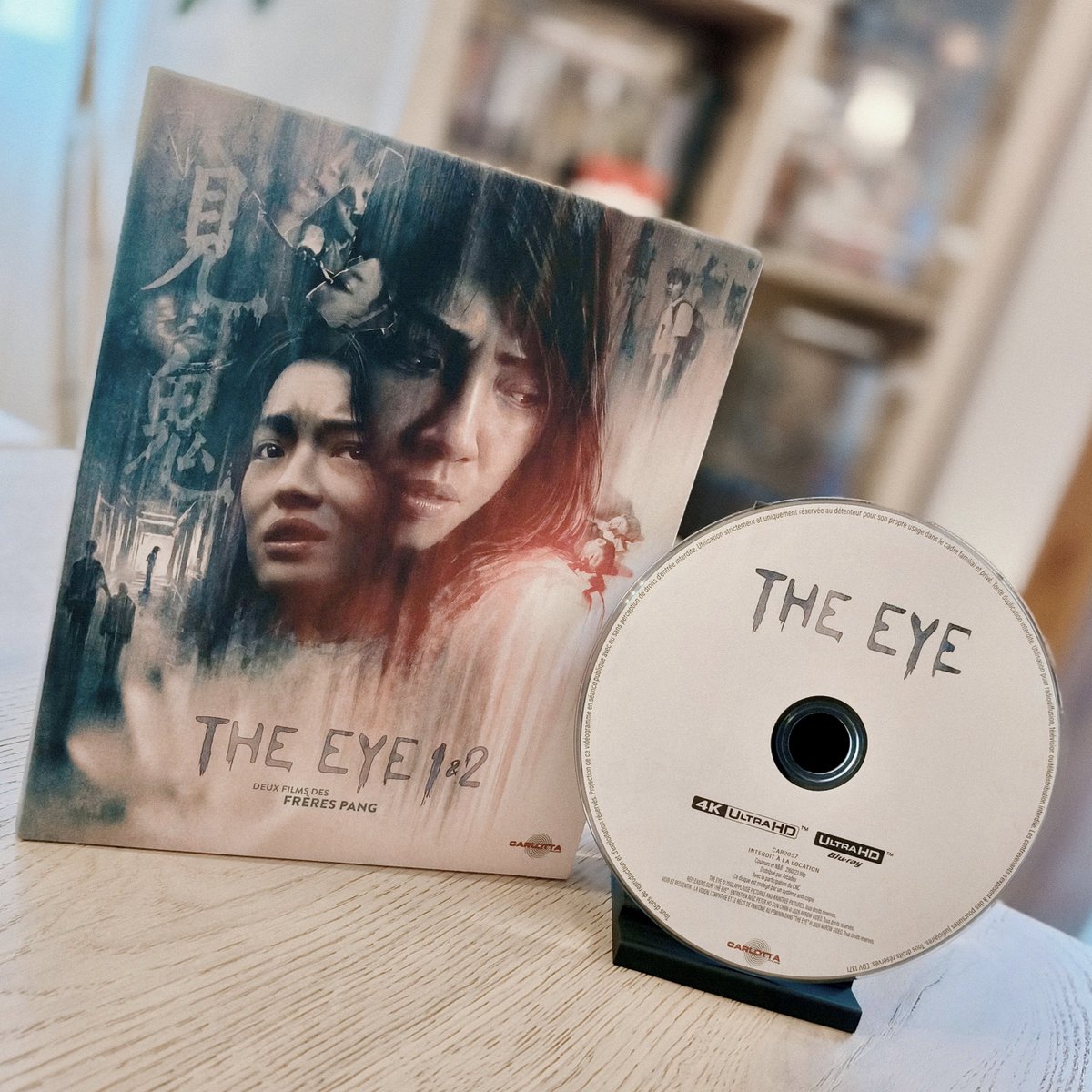 leloupceleste's tweet photo. [FOCUS 4K] #TheEye (2002)
Dolby Vision | VO DTS-HD MA 5.1 et 2.0 | VF DTS-HD MA 5.1 et 2.0
Étui rigide + Digipack
France (Carlotta Films )

@CarlottaFilms #4KUltraHD #WeLovePhysicalMedia https://t.co/sd0TkZceep