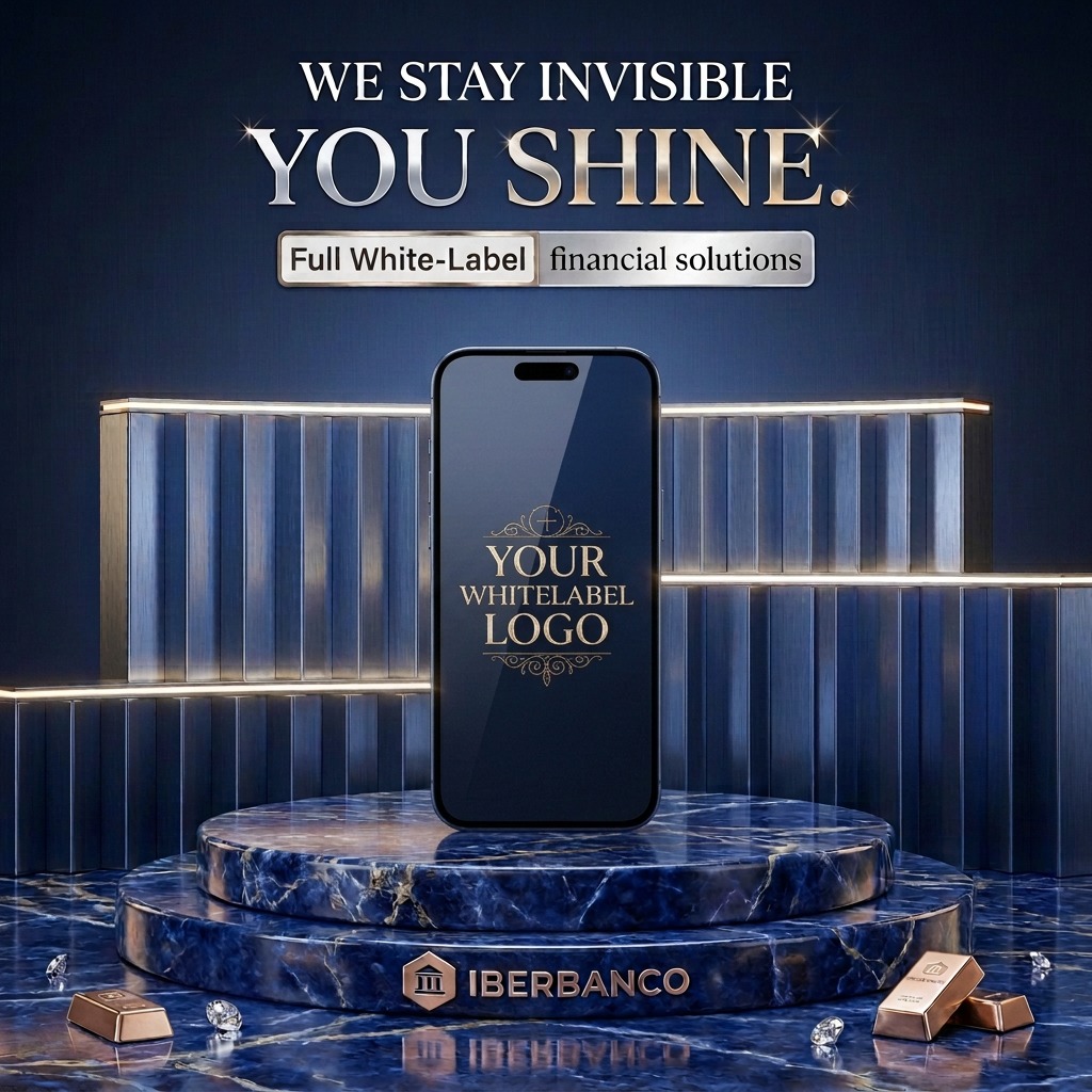 rajaa12gh's tweet photo. We stay invisible. You shine.
IBERBANCO offers full white-label financial solutions, empowering your brand with the technology and infrastructure to deliver seamless financial services , all under your own name.
We power it. You own it. https://t.co/EWmsS2GAif
