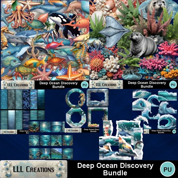 LLLCreations's tweet photo. A NEW collection in my shop. 'Deep Ocean Discovery' there is a kit, add-on packs and of course a bundle. Come see it all: https://t.co/jHv68ITMyM
#scrapbooking #scrapbook #digitalscrapbooking #digiscrap #scrapkits #LLLCreations #ocean https://t.co/tS8W0qndPo