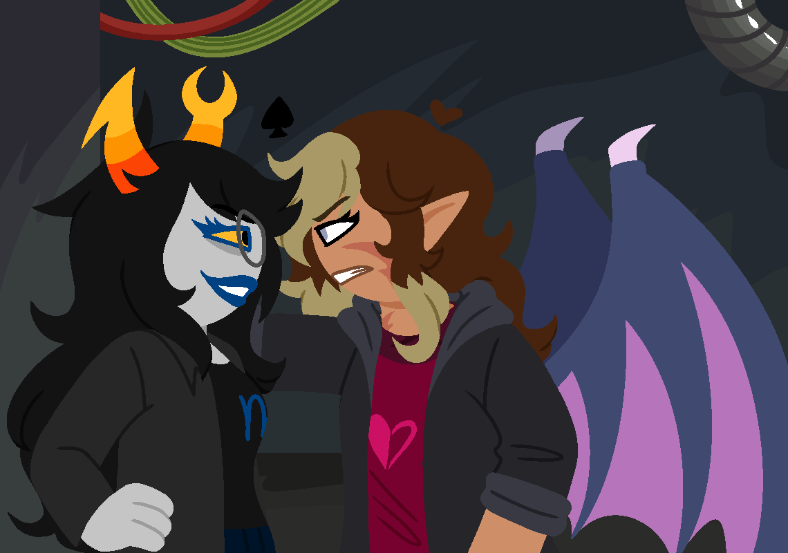 DrawyDraws's tweet photo. woo finished this one from vgen again :D!
#homestuck #vriskaserket #vriska #vgencomm #artcommission https://t.co/0zpuVP1Duq